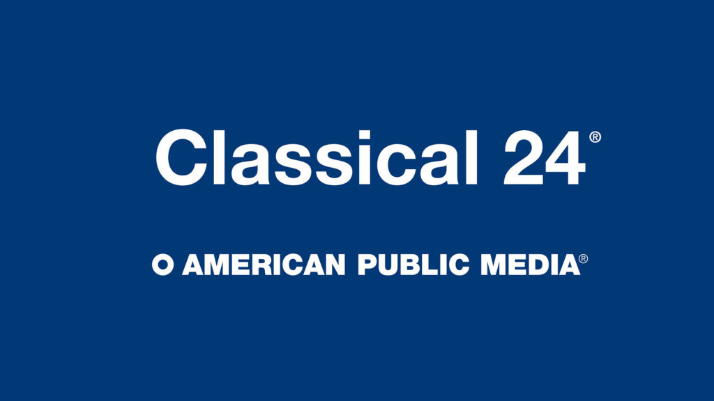 Classical 24 from American Public Media program logo