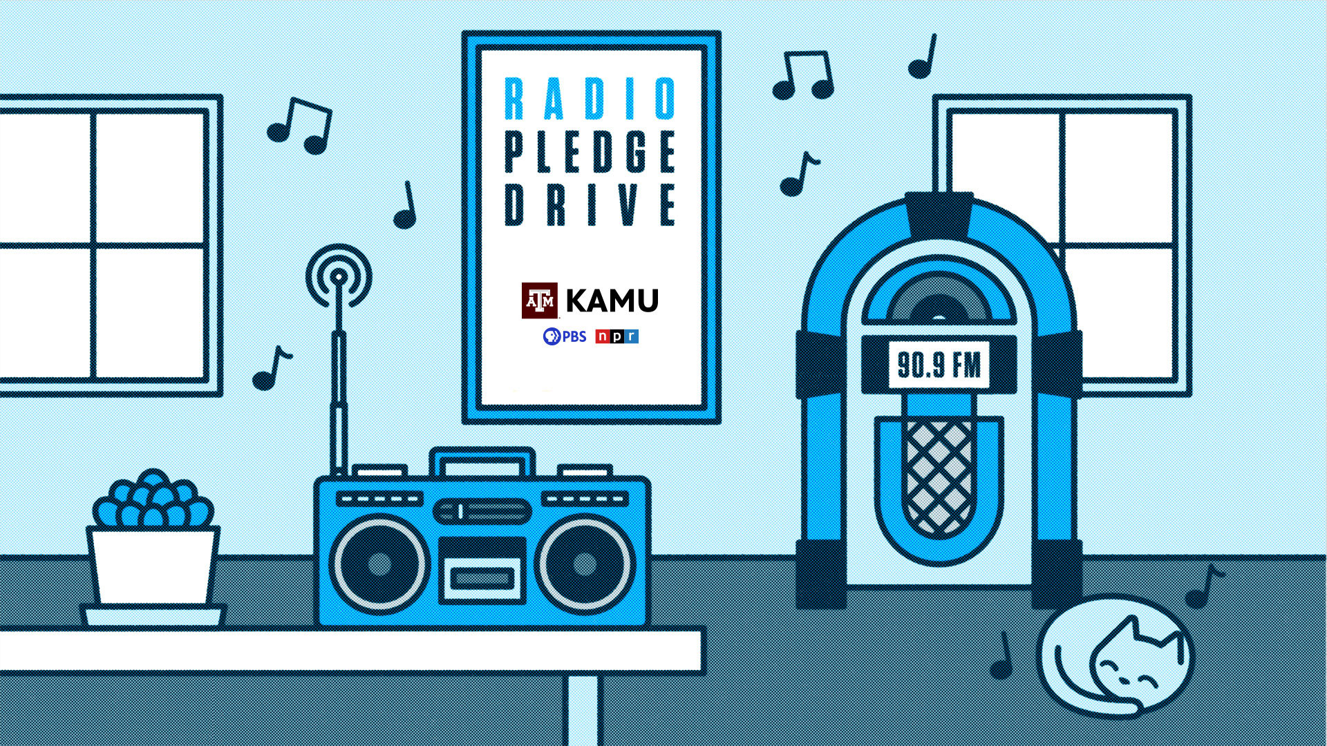Radio Pledge Drive - 90.9 KAMU-FM