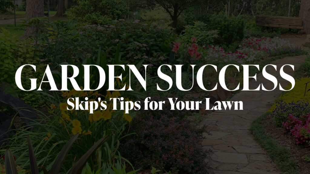 Garden Success: Skip's Tips for Your Lawn