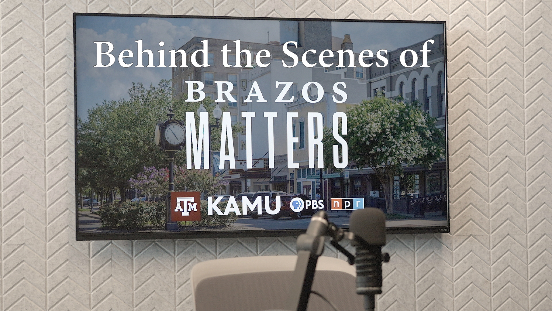 Behind the Scenes of "Brazos Matters"