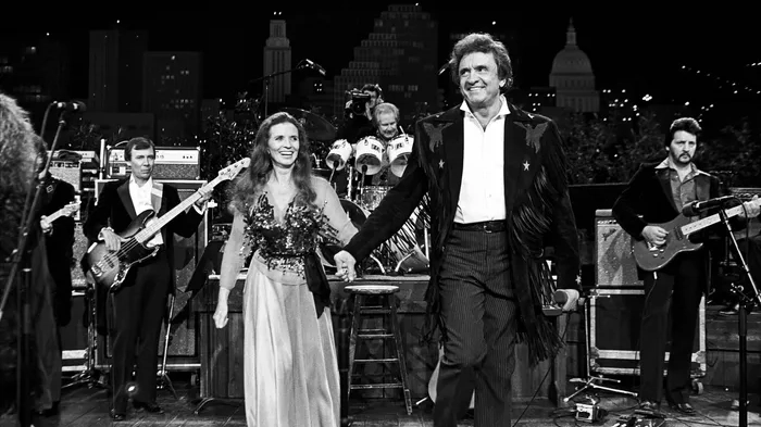 Johnny Cash and June Carter Cash on Austin City Limits