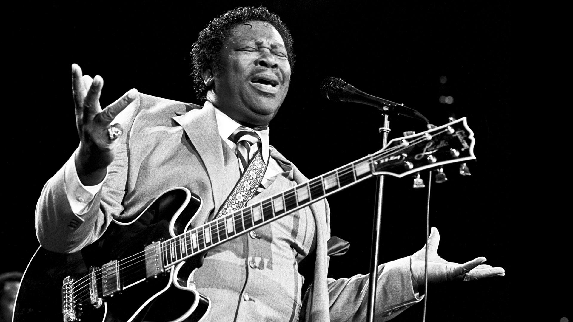 B.B. King performing on Austin City Limits